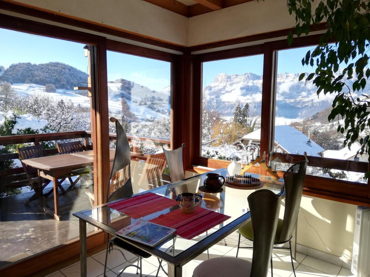 Bed and Breakfast Eco-Logis Mad'In Belledonne Theys Exterior foto